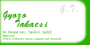 gyozo takacsi business card