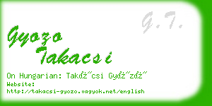 gyozo takacsi business card